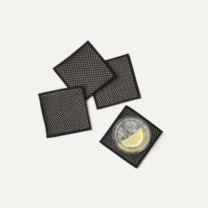 The Coaster (Set of 4) - Peppercorn