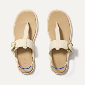 The T?CStrap Sandal - Cream Puff