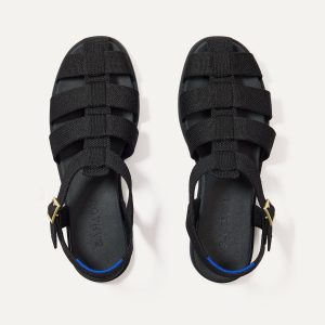 The Fisherman Sandal - Black