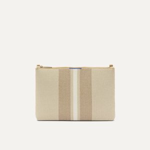 The Convertible Clutch - Oat Latte